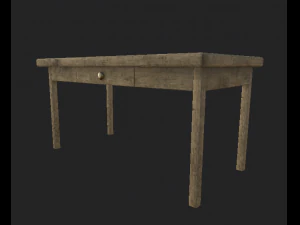 테이블 3D 모델