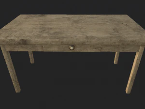 테이블 3D 모델