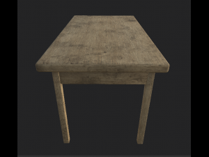 table Modelo 3D