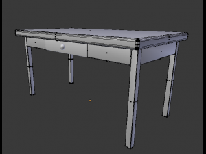 table Modelo 3D