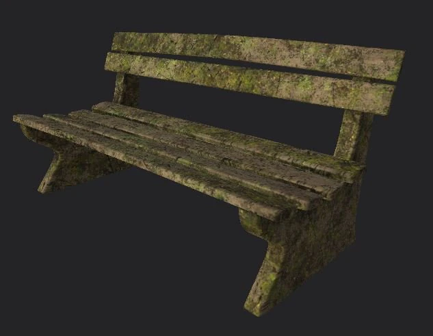 bancomuschio Modello 3D .c4d .max .obj .3ds .fbx .stl .blend 