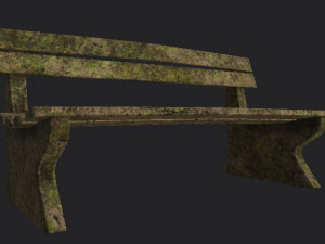 benchmossy Modello 3D