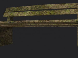 benchmossy Modello 3D