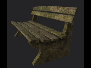 benchmossy Modello 3D