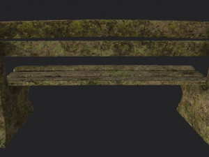 benchmossy Modello 3D