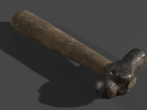 martelo velho Modelo 3D