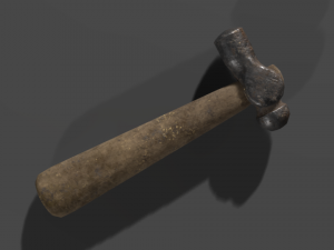 hammer old Model 3D