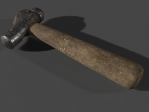 hammer old Model 3D