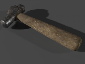 martelo velho Modelo 3D
