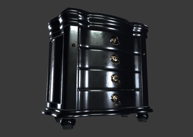 jewelrybox 3D Модель .c4d .max .obj .3ds .fbx .stl .blend 