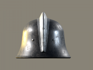german-fire-fighter-helmet 3D Model