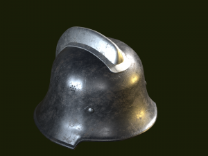 german-fire-fighter-helmet 3D Model