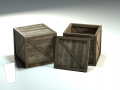 Wooden Box 3D Model