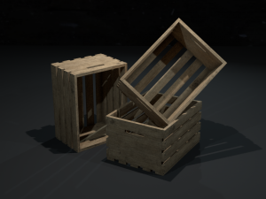 crate woods 3D Model