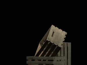 crate woods Modèle 3D