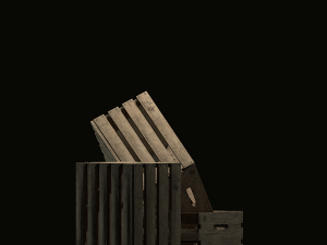 crate woods Modèle 3D