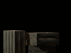 crate woode 3D Model