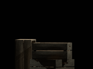 crate woode 3D Model