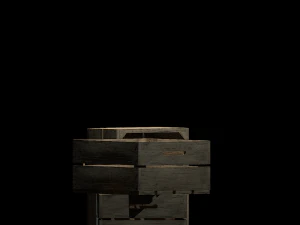 crate woode 3D Model