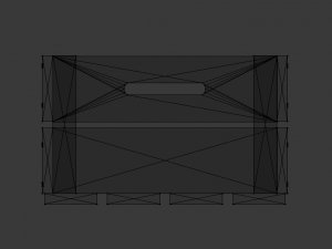 crate woode 3D Model