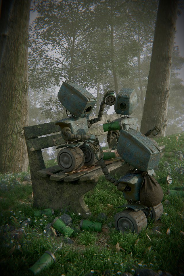 robot 3Dモデル .c4d .max .obj .3ds .fbx .stl .blend