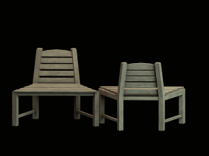 wooden chair 3D Model