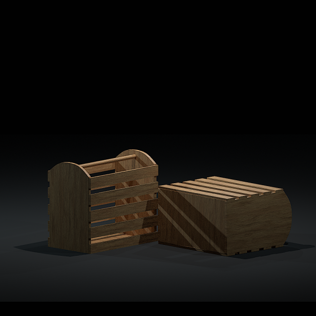 crate large Modello 3D .c4d .max .obj .3ds .fbx .stl .blend 