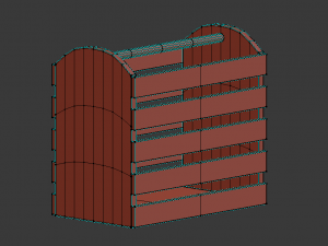 crate large Modello 3D