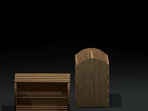 crate large 3D Model