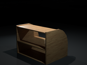 desk 3D 模型
