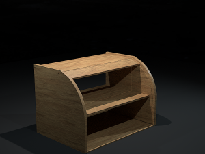 desk 3D 模型