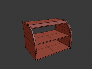 desk 3D 模型