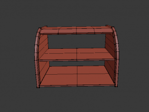 desk 3D 模型