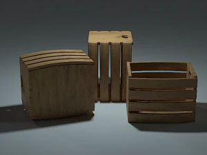crate 3D Model