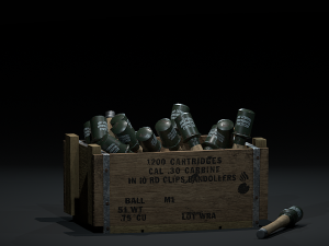 grenades crate Modelo 3D