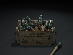 grenades crate 3D Model