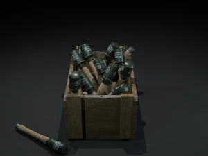 grenades crate 3D Model