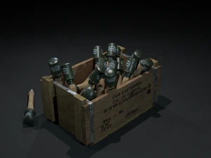 grenades crate 3D Model