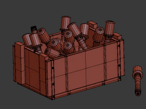grenades crate 3D Model