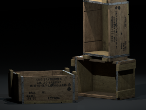 ww2-crate 3D Model