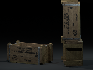 ww2-crate 3D 모델