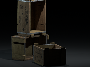 ww2-crate 3D 모델