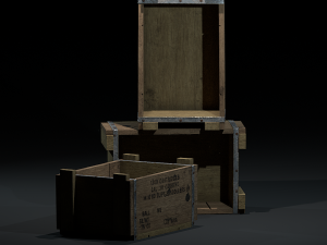 ww2-crate 3D 모델