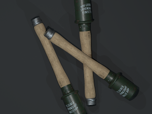 ww2-grenade Model 3D