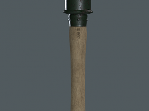 ww2-grenade Model 3D