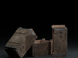 crate-1 3D Model