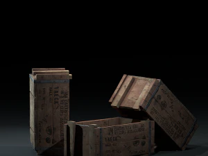 crate-1 3D Model