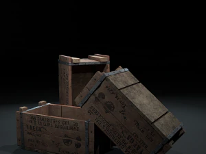crate-1 3D Model