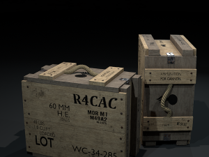 ww2-crate 3D Model