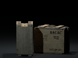 ww2-crate Modelo 3D